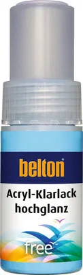 Produktbild von belton free Lackstift Klarlack hochglänzend 9 ml