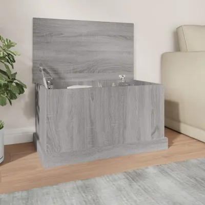 Produktbild von Truhe Grau Sonoma 70x40x38 cm Holzwerkstoff , Truhen Design 2024