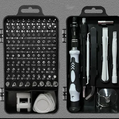 Produktbild von Schraubendreher 115-piece screwdriver set Reparatur Demontagewerkzeug