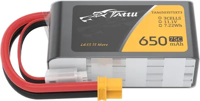 650mAh 11.1V 75C Lipo Akku für UAV-Drohnen und RC-Fahrzeuge