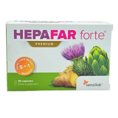 Immagine prodotto di HepaFar forte Premium – 30 capsule