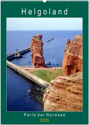 Produktbild von Helgoland, Perle der Nordsee (Wandkalender 2025 DIN A2 hoch), CALVENDO Monatskalender