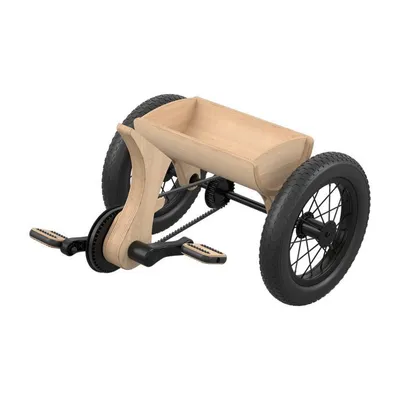 Image de Tricycle (module supplémentaire) pour leg&go Draisienne 3-en-1 en bois, 2-4 ans