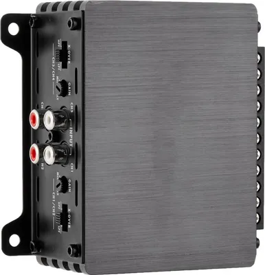 Produktbild von Car-Audio-Verstärker, 4-Kanal-Brückbarer-Autoverstärker, Mehrkanal-Stereoverstärker der Klasse D, max. 4 x 110 W bei 4 Ohm / 4 x 160 W bei 2 Ohm, hohe Ausgangsleistung, für SUVs, Pickups und Geländewagen
