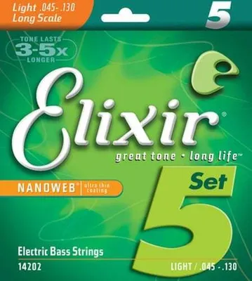 Image de Elixir Bass Nanoweb Nickelwound