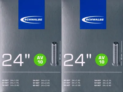 Produktbild von Schwalbe Schlauch AV 10 24x1.50-2.40" 40/62-507 AGV 40mm