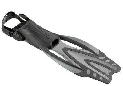 Produktbild von Beco Dx 3.0 Schwimmflossen mit verstellbarem Absatz, Grau