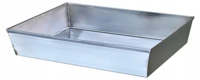 Produktbild von Gerjo Edelstahl-Backform rechteckig 27,5x37x7 cm