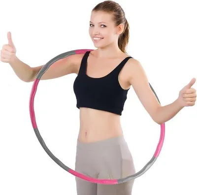 Immagine prodotto di Anello fitness per dimagrimento e massaggio - 8 pezzi - per adulti e bambini - circa 100 cm - 1 kg