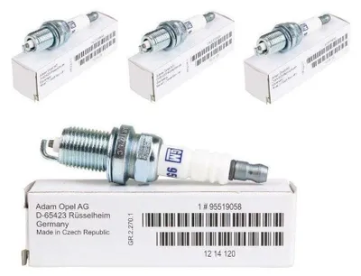 Produktbild von ORIGINAL OPEL GM 1214031 / FQR8LEU2 Zündkerzen 4 Stück