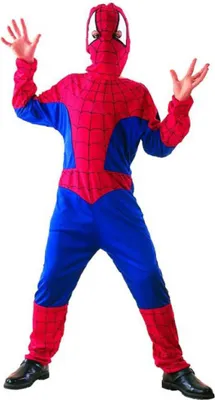 Produktbild von Halloween Saver Spider hero Kostüm 120/130 cm