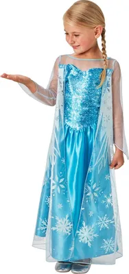 Produktbild von Kinder Elsa Kostüm (Disney) Größe: M / 116-122 (5-6 Jahre)