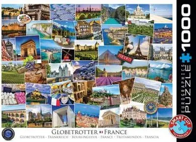 Image de EUROGRAPHICS Puzzle de voyageur du monde - France 1000 pièces