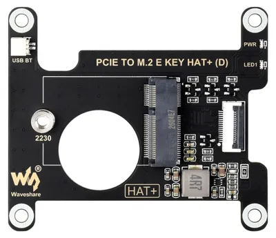 PCIe zu M.2 E-Key HAT für Raspberry Pi 5, 2230