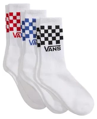 Image de Vans Vn000qbuwht1 Classic Check Crew Couleur Blanc