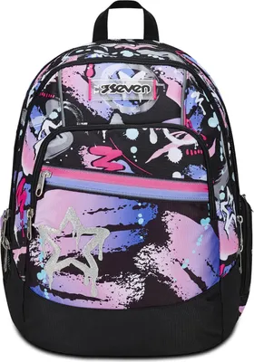 Immagine prodotto di Seven 200102400-899 zaino Zaino scolastico Multicolore Poliestere