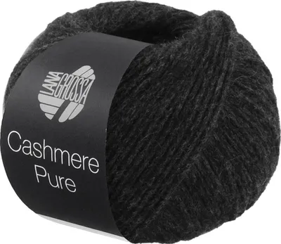 Produktbild von Lana Grossa - Cashmere Pure 0007 anthrazit