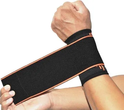 Produktbild von Elastische polsbandage mit Klammern für Peeschäden - Sport- und Fitness-Polsbeschermer