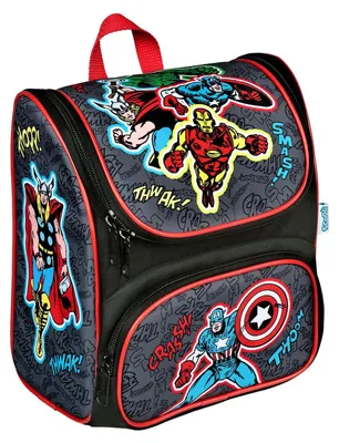 Produktbild von Scooli Rucksack Cutie Prescool Backpack 6,5L Avengers schwarz