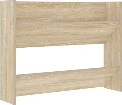 Obrázek produktu pro vidaXL Nástěnný botník Sonoma Dub 80x18x60 cm Dřevěný materiál