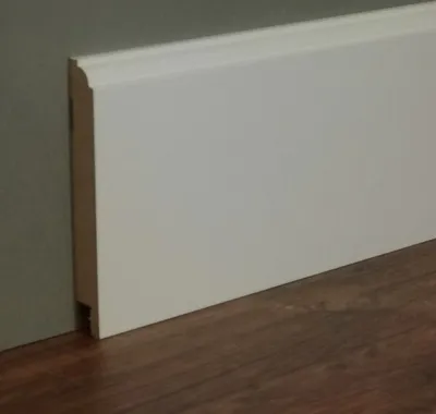 Produktbild von Sockelleiste / Fußleiste / Bodenleiste Bergamo-12 (63660) - Weiß
