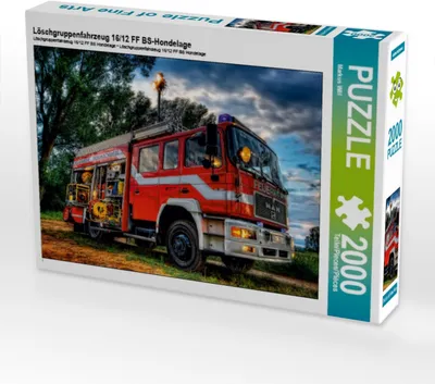 Produktbild von Calvendo Löschgruppenfahrzeug 16/12 FF BS-Hondelage 2000 Teile Puzzle quer 900x670mm, Will Markus; 7402799