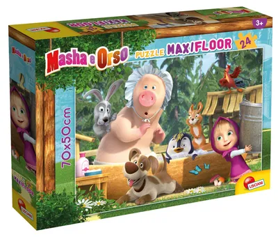 Produktbild von Masha Puzzle Maxifloor 24. Einen Schönen Tag!