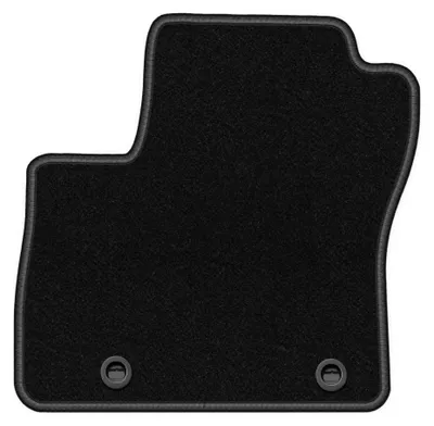 Obrázok produktu pre Velúrový koberec vodiča pre: Ford Kuga MK1 2008-2011 (SUV) – 1 ks, čierny, na mieru – Wielganizator BASIC