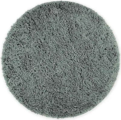 Produktbild von WohnDirect Runde Badematte Florenz Grau Ø 56 cm