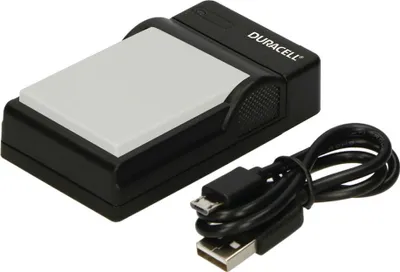 Immagine prodotto di Caricabatterie Duracell con cavo USB per DR9933/NB-7L