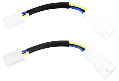 3-Pin Scheinwerfer-Adapter-Kabelbaum 10 cm, 1 Paar