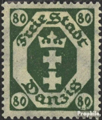 Produktbild von Briefmarken Danzig 1922 Mi 94 postfrisch Wappen