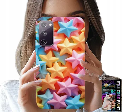 Obrázok produktu pre Puzdro Pre Samsung Galaxy S20 Fe - Farebné Hviezdy + Fólia
