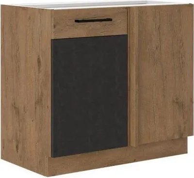 Immagine prodotto di Mobile cucina basso 90 cm ZHILAN - rovere lancelot / matera