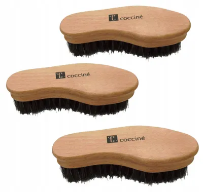 Produktbild von Coccine 621/5 Polierbürste Rosshaar 3er-Set Schuhe