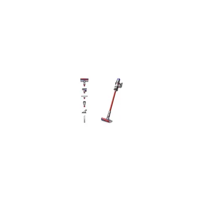 Produktbild von Dyson V11 Fluffy, 2-in-1-Stabstaubsauger, Beutellos, Nickel, Rot, Trocken, Zyklonisch/Filterung, Glatter Boden, Teppich, Harter Boden, Soft floor, Treppenstufen, Kachel, Polsterung, Holzboden