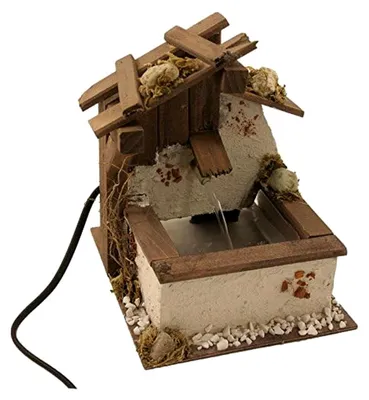 Produktbild von Krippenzubehör, Brunnen, mit Pumpe Höhe ca. 19cm