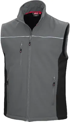 Produktbild von NITRAS Softshellweste MOTION TEX light Gr. 4XL grau