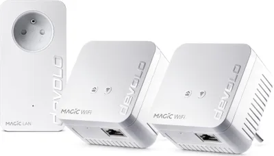Produktbild von devolo Magic 1 WiFi mini Powerline WLAN Verstärker 3x Adapter