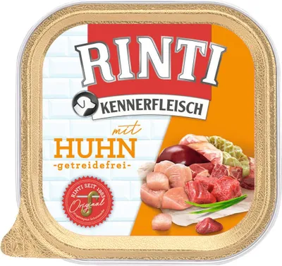 Produktbild von Rinti - Kennerfleisch Plus 9x300g  |  Huhn