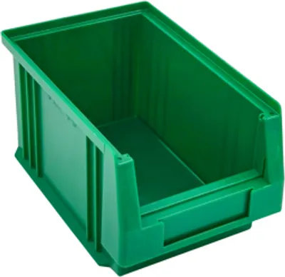 Produktbild von SuperSparSet 25x Sichtlagerbox Classic F | Grün | HxBxT 12x15x23cm | Polypropylen | Sichtlagerbehälter, Sichtlagerkasten, Sichtlagerkastensortiment, Sortierbehälter