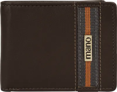 Zdjęcie produktu dla mano portfel męski 021555 ciemny brąz