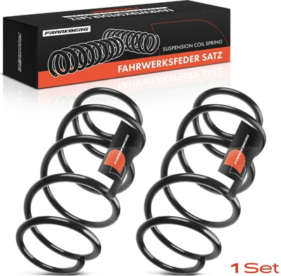 Image de Frankberg 2x Ressort de Suspension Essieu Avant pour Seat Ibiza III 6L1 Skoda Roomster 5J 2004-2015