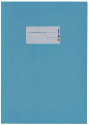 Produktbild von Heftschoner Papier A5 hellblau Packung mit 10 Stück