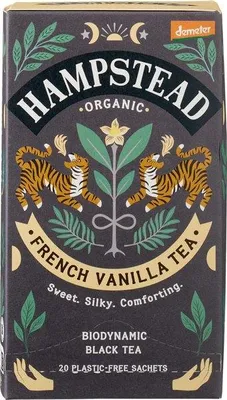 Productafbeelding van Hampstead Tea Zwarte Thee Met Vanille (40 gr)