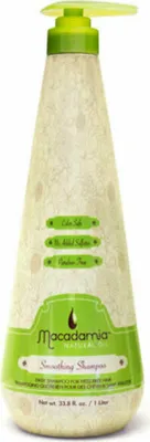 Image de Macadamia Natural Oil Smoothing Shampoo - 1000 ml avec pompe - Femme - Pour cheveux abîmés - 1000 ml avec pompe