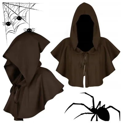 Produktbild von Vampir Kapuzen-Umhang für Halloween & Fasching