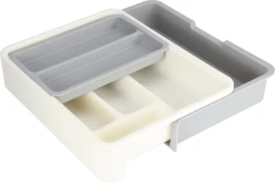 Obrázek produktu pro Organizér na příbory,Organizér do zásuvky,Organizér na příbory,Zásobník na příbory,Děliče zásuvek,Rozšiřitelný zásobník na příbory,Organizér na příbory