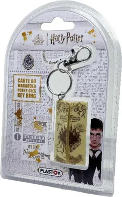 Produktbild von Plastoy Harry Potter Schlüsselanhänger Karte des Rumtreibers 12 cm