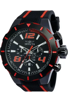 Produktbild von Invicta S1 Rally 20109 Herrenuhr - Quarzwerk - Edelstahl mit schwarzem Zifferblatt - 53 mm